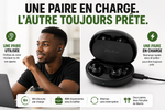Charger l'image dans la galerie, L'ÉCOUTEUR QUE TOUT LE MONDE VA VOULOIR EN 2026.4 écouteurs dans un seul boîtier.