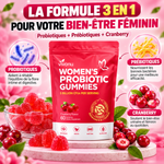 Charger l'image dans la galerie, 🌸 Women’s Probiotic Gummies 3 EN 1™ – Prenez Soin de Votre Flore Intime, de Votre Confort Digestif et de Votre Bien-Être Féminin !