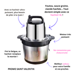 Charger l'image dans la galerie, Hachez, mixez, gagnez du temps : Le hachoir électrique indispensable |6 LITRES
