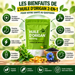 Charger l'image dans la galerie, 🌿HUILE D'ORIGAN 2-EN-1™ — Fatigue, Digestion, Défenses Naturelles : Découvrez les Atouts de l'Origan !
