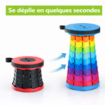 Charger l'image dans la galerie, Tabouret Pliable Portable Multicolore – Asseyez-vous Partout En Toute Simplicité
