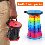 Charger l'image dans la galerie, Tabouret Pliable Portable Multicolore – Asseyez-vous Partout En Toute Simplicité
