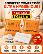 Charger l'image dans la galerie, 🧼 Serviette Compressée Ultra Hygiénique – Propreté Partout, Sans Stress
