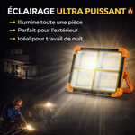 Charger l'image dans la galerie, Lampe LED Solaire Ultra Puissante – Fini les coupures, éclairez tout, partout, à tout moment
