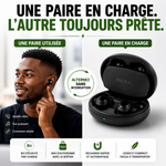 Charger l'image dans la galerie, L'ÉCOUTEUR QUE TOUT LE MONDE VA VOULOIR EN 2026.4 écouteurs dans un seul boîtier.

