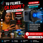 Charger l'image dans la galerie, Ventilateur Refroidisseur Universel pour Smartphone — Stoppe la Surchauffe de ton Téléphone en 10 Secondes
