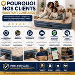 Charger l'image dans la galerie, AirComfort™😍 Le lit gonflable Premium qui change votre façon de dormir
