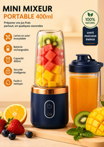 Charger l'image dans la galerie, Mini Mixeur Portable 400ml 2 en 1
