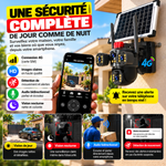 Charger l'image dans la galerie, CAMÉRA SOLAIRE 4G À 3 OBJECTIFS  SURVEILLEZ VOTRE MAISON, BOUTIQUE OU CHANTIER DIRECTEMENT DEPUIS VOTRE TÉLÉPHONE
