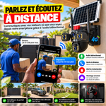 Charger l'image dans la galerie, CAMÉRA SOLAIRE 4G À 3 OBJECTIFS  SURVEILLEZ VOTRE MAISON, BOUTIQUE OU CHANTIER DIRECTEMENT DEPUIS VOTRE TÉLÉPHONE
