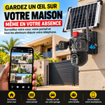 Charger l'image dans la galerie, CAMÉRA SOLAIRE 4G À 3 OBJECTIFS  SURVEILLEZ VOTRE MAISON, BOUTIQUE OU CHANTIER DIRECTEMENT DEPUIS VOTRE TÉLÉPHONE
