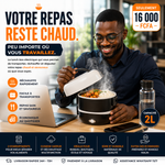 Charger l'image dans la galerie, Mangez chaud partout avec la Lunch Box Électrique Multifonction
