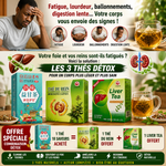 Charger l'image dans la galerie, 🍵 PACK DÉTOX VITALITÉ — FOIE + REIN + ÉQUILIBRE DU CORPS
