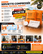 Charger l'image dans la galerie, 🧼 Serviette Compressée Ultra Hygiénique – Propreté Partout, Sans Stress
