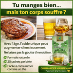 Charger l'image dans la galerie, DOULEURS AUX PIEDS, GENOUX, DOIGTS ? ÉLIMINEZ L’ACIDE URIQUE ET MARCHEZ ENFIN SANS SOUFFRIR
