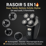 Charger l'image dans la galerie, RASOIR ÉLECTRIQUE 5 EN 1 : L'Arme Secrète des Hommes Burkinabé pour une Peau Impeccable
