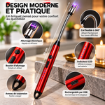 Charger l'image dans la galerie, BRIQUET ÉLECTRIQUE RECHARGEABLE À COL FLEXIBLE 🔥
