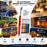 Charger l'image dans la galerie, BRIQUET ÉLECTRIQUE RECHARGEABLE À COL FLEXIBLE 🔥
