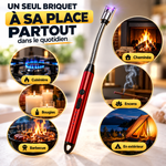 Charger l'image dans la galerie, BRIQUET ÉLECTRIQUE RECHARGEABLE À COL FLEXIBLE 🔥
