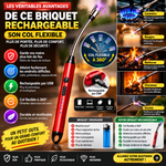 Charger l'image dans la galerie, BRIQUET ÉLECTRIQUE RECHARGEABLE À COL FLEXIBLE 🔥
