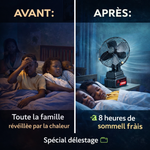 Charger l'image dans la galerie, VENTILATEUR RECHARGEABLE PORTABLE
