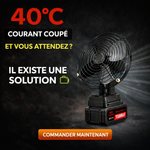 Charger l'image dans la galerie, VENTILATEUR RECHARGEABLE PORTABLE
