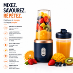 Charger l'image dans la galerie, Mini Mixeur Portable 400ml 2 en 1
