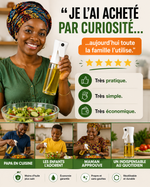 Charger l'image dans la galerie, Vaporisateur d’huile 2 en 1 en verre - Économisez l’huile au quotidien
