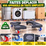 Charger l'image dans la galerie, 🔥 Déplacez Vos Appareils Lourds Sans Effort – Support Mobile Réglable à Roulettes
